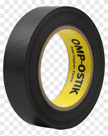Black Adhesive Tape Roll PNG
