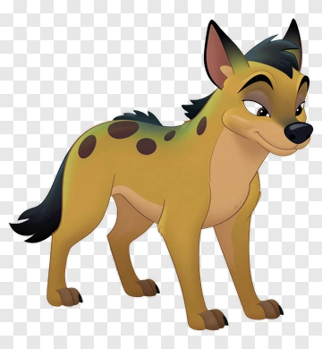 Cartoon Hyena PNG