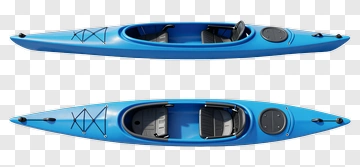 Blue Kayak PNG