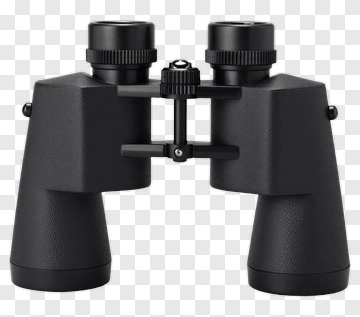 Black Binoculars PNG