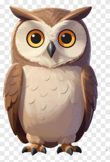 Cartoon Owl PNG