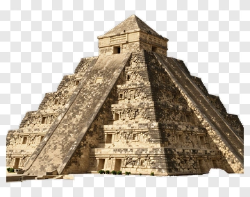 Mayan Pyramid Structure PNG