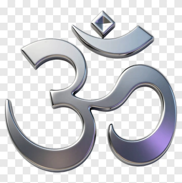3D Om Symbol PNG