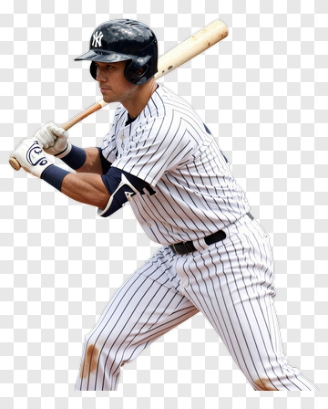 Baseball Player Holding A Bat PNG