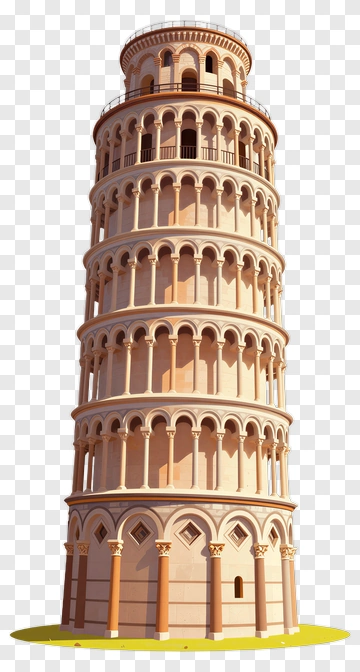 Leaning Tower Of Pisa PNG