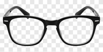 Black Glasses PNG