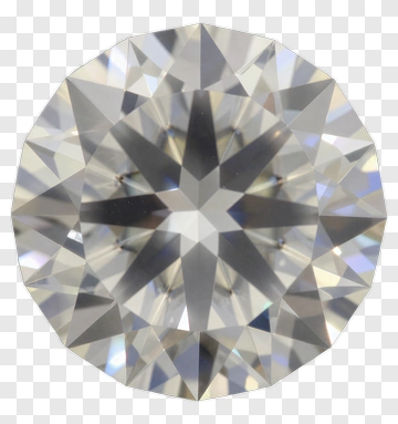 Round Diamond Gemstone PNG