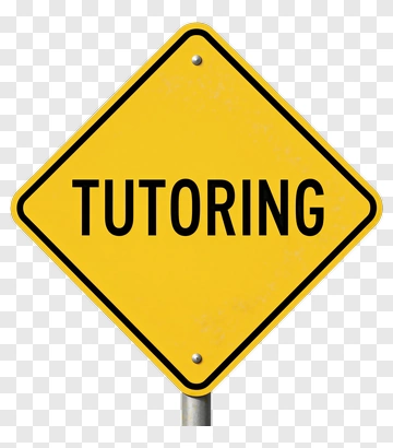 Tutoring Sign PNG