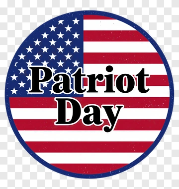 Patriot Day Badge With American Flag PNG