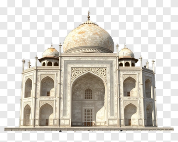 Taj Mahal Architectural Structure PNG