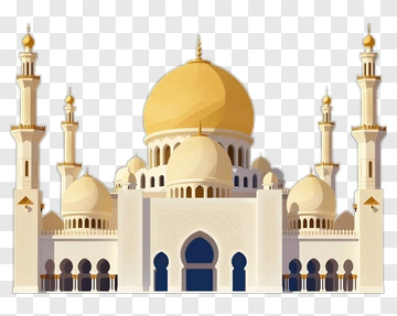 Golden Dome Mosque PNG