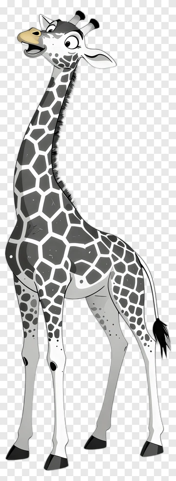 Cartoon Giraffe PNG