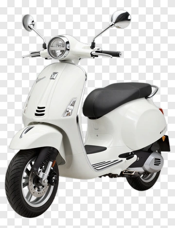 White Scooter PNG