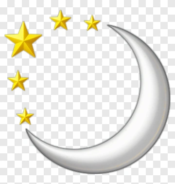 Moon And Stars PNG