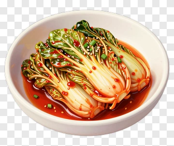 Bok Choy In Spicy Sauce PNG