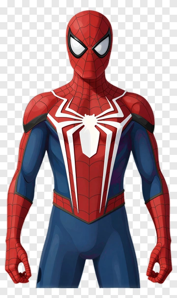 Spider-Man Character Illustration PNG