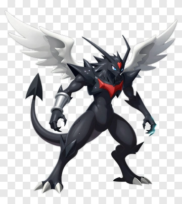 Winged Dragon Character PNG