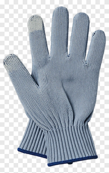 Blue Work Gloves PNG