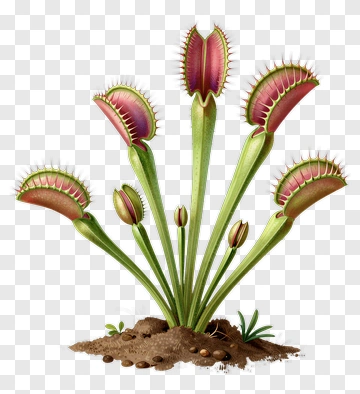 Venus Flytrap Plant PNG