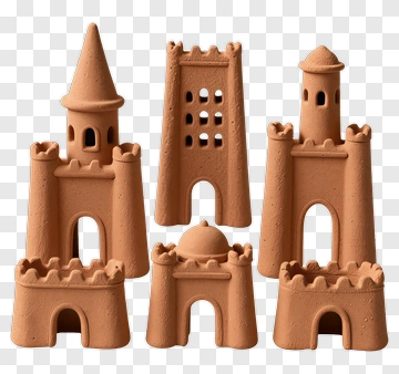 Sandcastle Set PNG