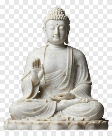 Marble Buddha Statue PNG
