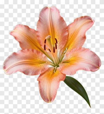 Pink Lily Flower PNG