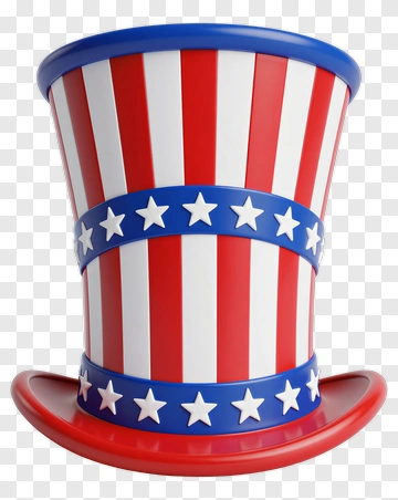 Uncle Sam Hat PNG