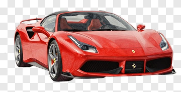 Red Sports Car PNG