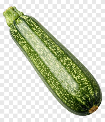 Fresh Green Zucchini PNG