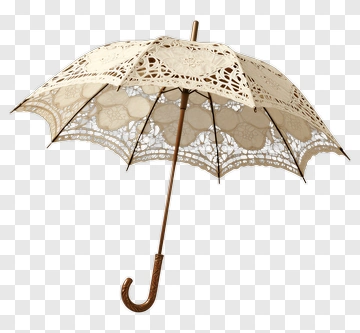 Lace Umbrella PNG