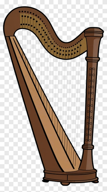 Cartoon Harp PNG