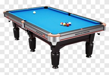 Pool Table With Balls PNG
