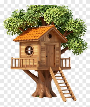 Treehouse In A Tree PNG