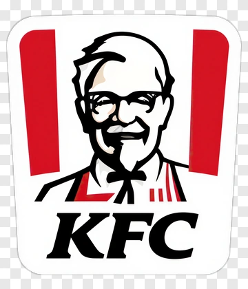 Kfc Logo Featuring Colonel Sanders PNG