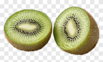 Sliced Kiwi Fruit PNG