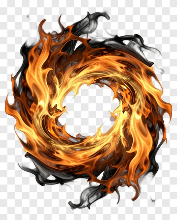 Fire Swirl PNG