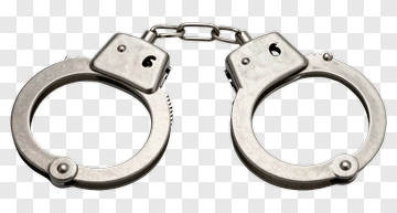 Metal Handcuffs PNG