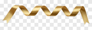 Gold Ribbon PNG