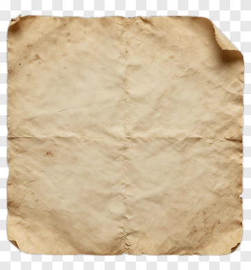 Old Crumpled Paper PNG