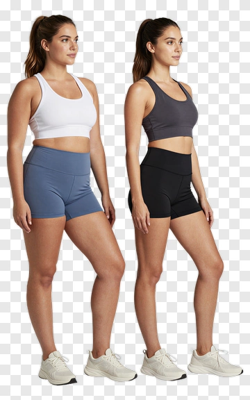 Women In Athletic Wear PNG
