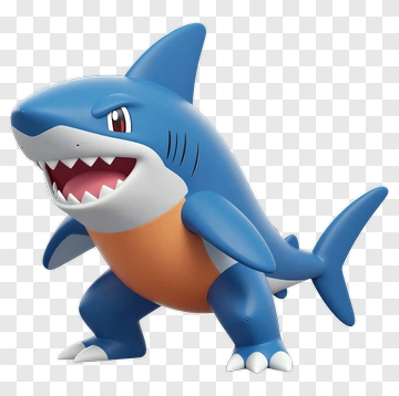 Cartoon Shark Character PNG