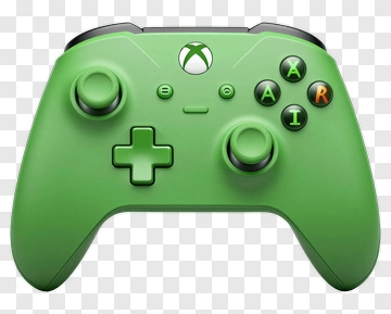Green Xbox Controller PNG