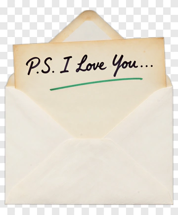 Envelope With Love Letter PNG