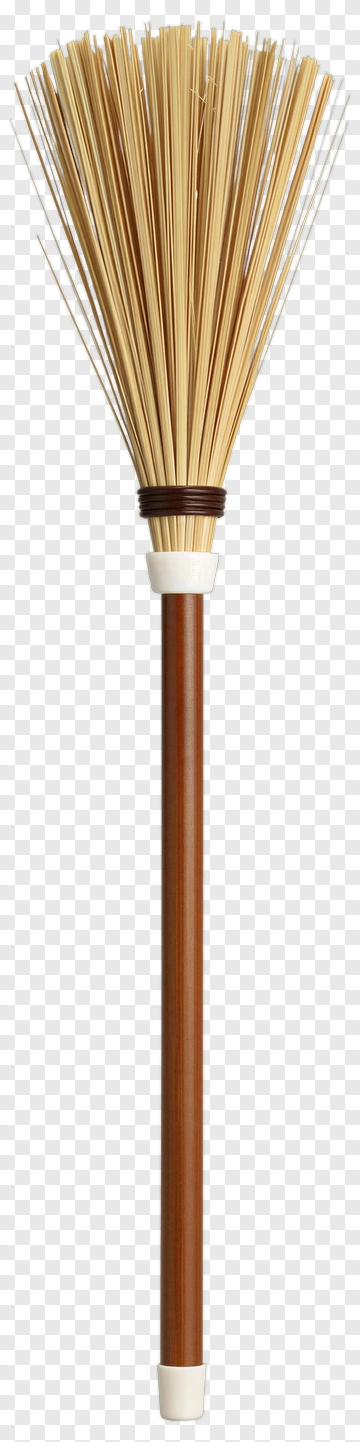 Broom With Straw Bristles PNG