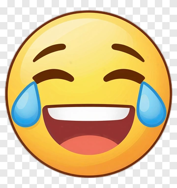 Laughing Emoji With Tears Of Joy PNG