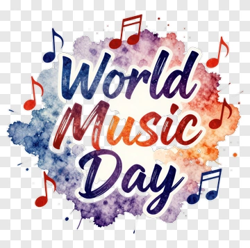World Music Day Celebration PNG