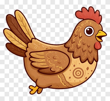 Cartoon Chicken PNG