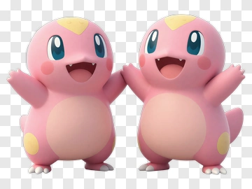 Happy Cartoon Pokémon Characters PNG