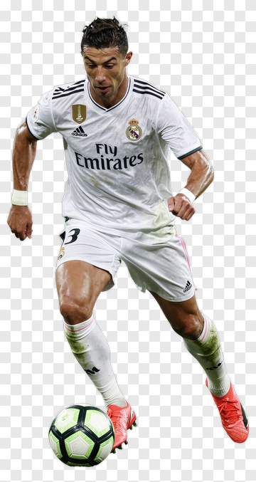 Football Player Kicking A Ball PNG