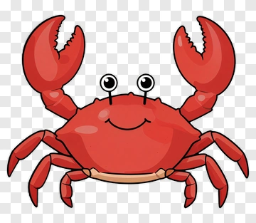 Cartoon Crab PNG